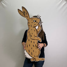 Load image into Gallery viewer, Rabbit Party Prop - Winnie The Pooh Theme Character Cutout - Rabbit Party Standee - Mr. Rabbit Cutout - Lifesize Rabbit Cutout from Winnie the Pooh