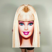 Load image into Gallery viewer, Barbie Head Party Prop - Barbie Theme Cutout - Party Standee