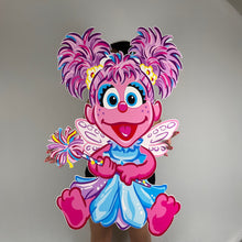 Load image into Gallery viewer, Abby Cadabby Party Prop - Sesame Street Character Cutout - Party Standee