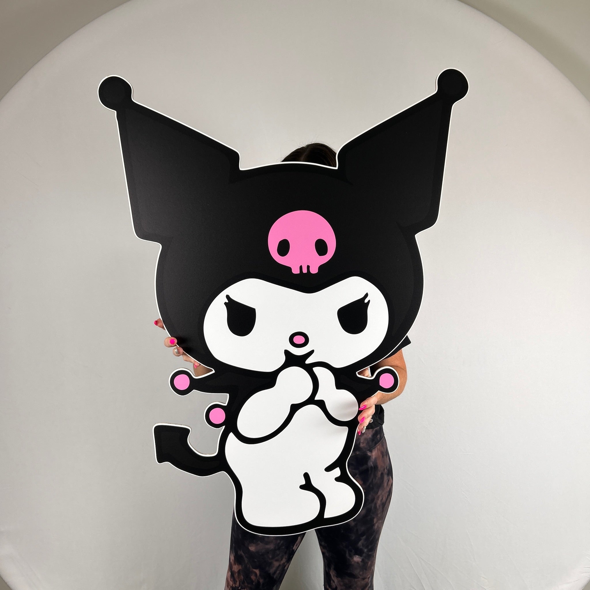 Foam Board Kuromi Party Prop - Character Cutout - Party Standee