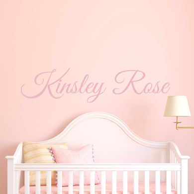 Nursery Wall Decal Name Sticker Name Wall Decal Custom Name Decal