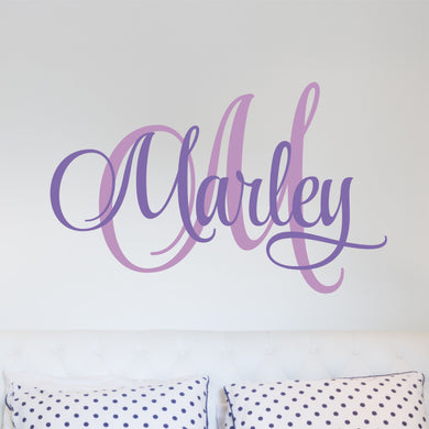 Nursery Wall Decal Name Sticker Name Wall Decal Custom Name Decal