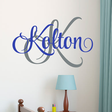 Nursery Wall Decal Name Sticker Name Wall Decal Custom Name Decal