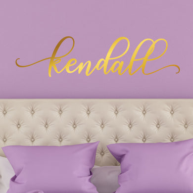 Nursery Wall Decal Name Sticker Name Wall Decal Custom Name Decal