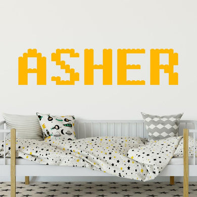 Nursery Wall Decal Name Sticker Name Wall Decal Custom Name Decal