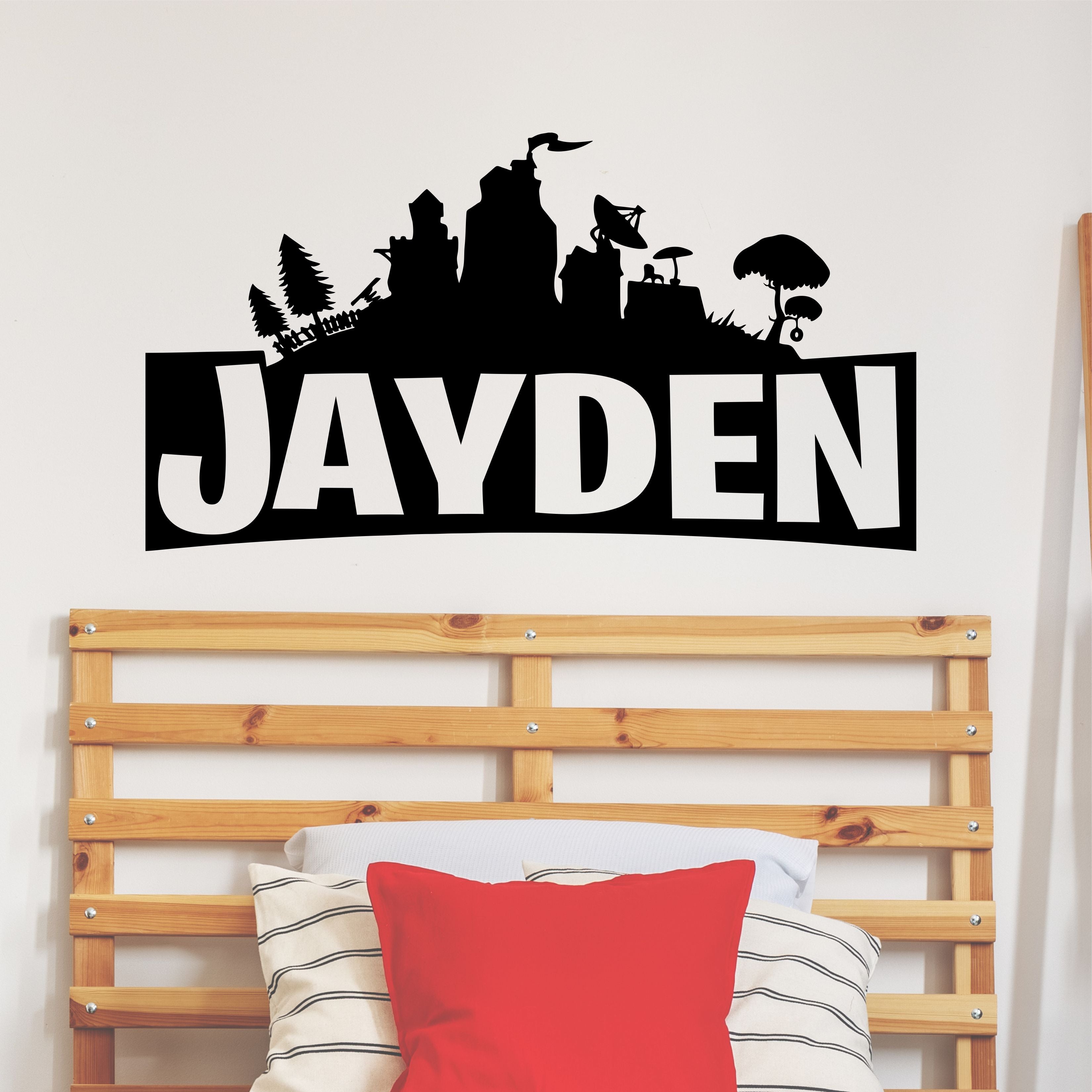 Wall Stickers Name Game, Play Wall Games, Vinyl Play