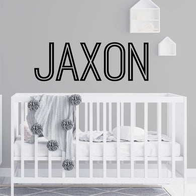 Nursery Wall Decal Name Sticker Name Wall Decal Custom Name Decal